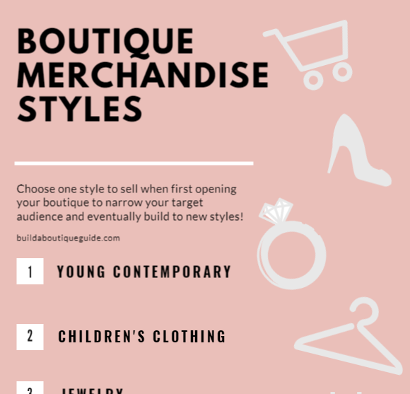 boutique style list preview