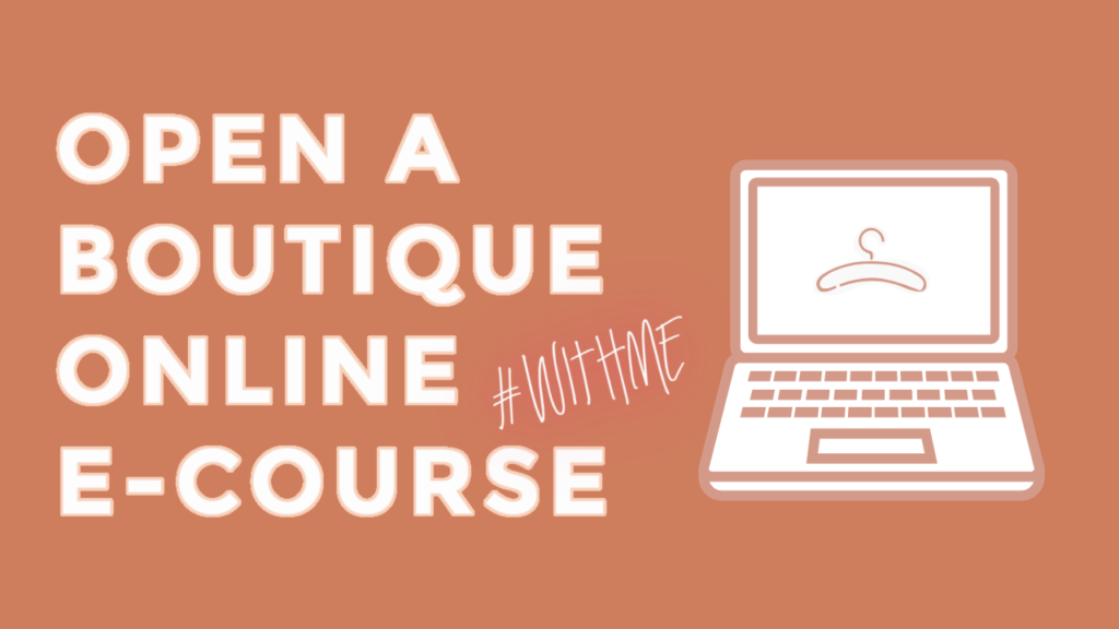 start a boutique online ecourse